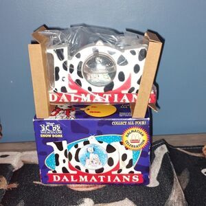 Disney 1996 McDonald’s 101 Dalmatians Snow Dome Ornament - Vintage Collectable